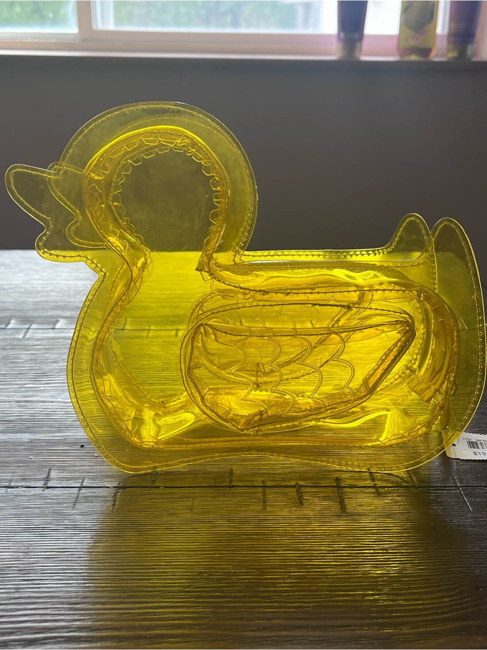 Bath & Body Works Yellow Billy the Duck Pouch with Branded Zipper Charm